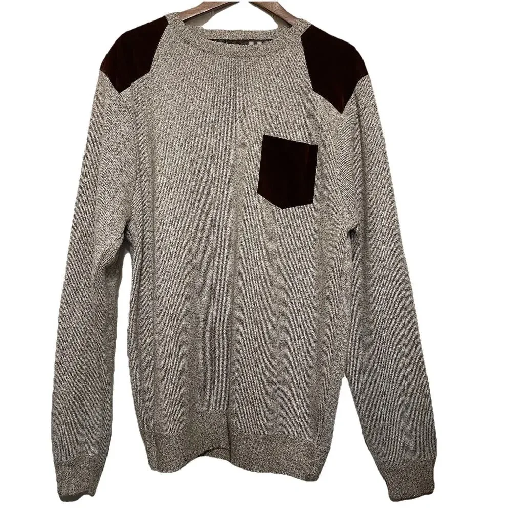 Buffalo‎ David Bitton Fleece Plaid Lined Pullover Jumper Sweater Size XL